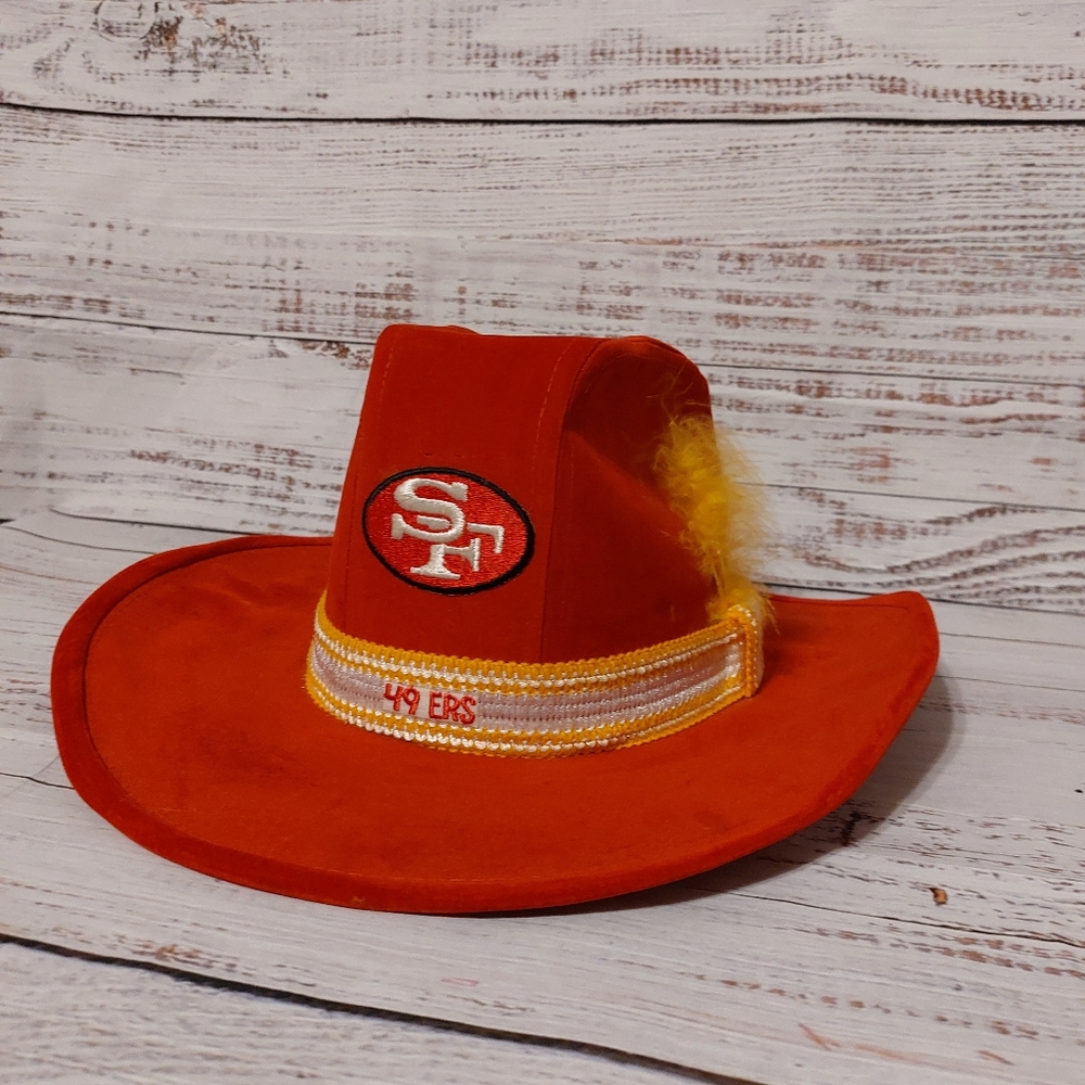 Vintage San Francisco 49ers ADJ cowboy hat